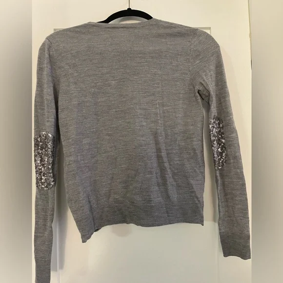 Zadig & Voltaire grey sweater w/sequin detail on. - Picture 1 of 6